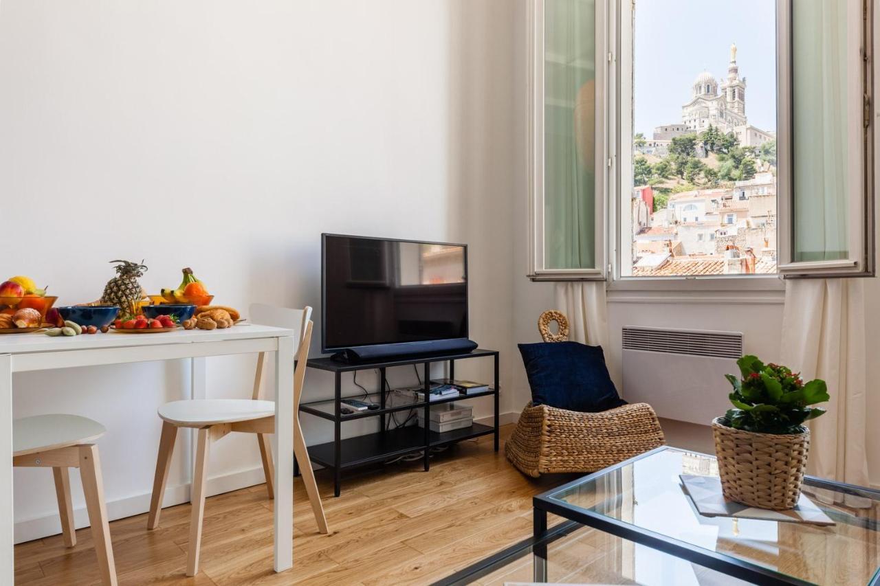 La Bonne Mere - Superbe Appartement Vue Notre Dame 마르세유 외부 사진