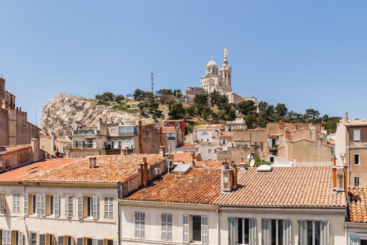 La Bonne Mere - Superbe Appartement Vue Notre Dame 마르세유 외부 사진